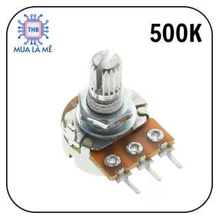 Chiết áp đơn 500k wh148 chất lượng cao.