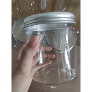 hủ nhựa nắp nhôm 600ml