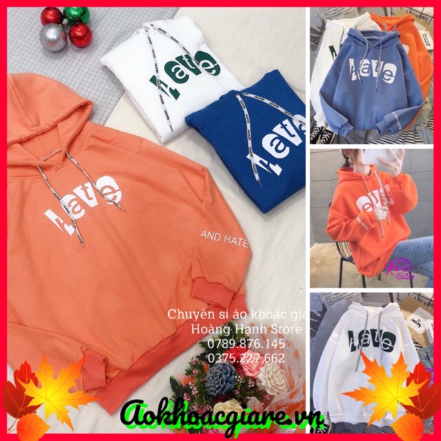 Áo khoác hoodie nỉ ngoại loại dày HATE - ảnh thật - Bán lẻ giá sỉ