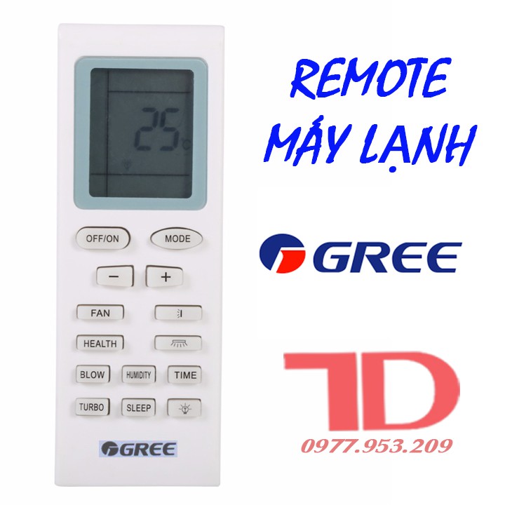 Điều khiển máy lạnh GREE