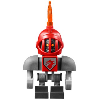 [1 Nhân Vật] LEGO Nexo Knights Minifigures Macy Bot Vai Xám Mũ Đỏ Đan Mạch