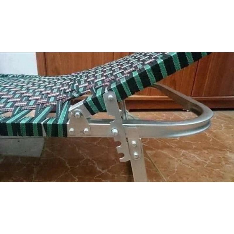 Giường gấp khung vuông_ khung tròn thép chắc chắn