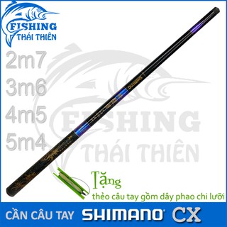 Cần câu tay Shimano carbon 3m6