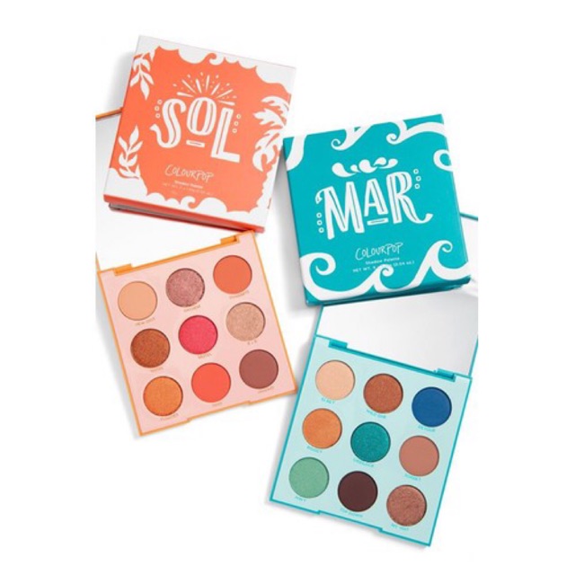 BẢNG PHẤN MẮT SOL & MAR COLOURPOP SHADOW PALETTE