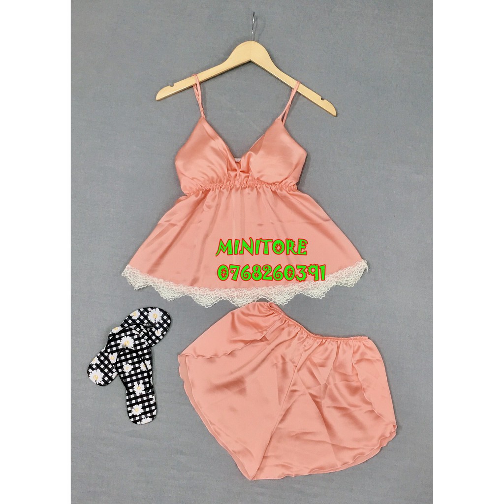 [DƯỚI 60KG] BỘ SATIN DỄ THƯƠNG CÓ MÚT VIỀN REN,VẢI MỀM MỊN MÁT MẶC NHÀ MẶC NGỦ BAO ĐẸP - HÀNG XƯỞNG NHÀ MAY ĐƯỜNG MAY KỸ