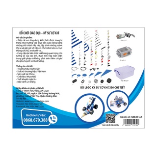 Lego 9686 đồ chơi lắp ráp kỹ sư cơ