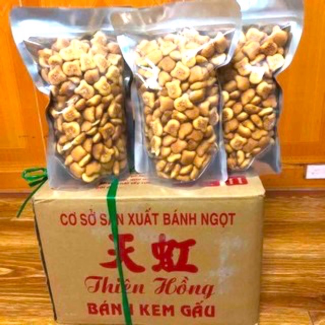 [Mã 156FMCGSALE hoàn 8% đơn 500K] HŨ Bánh gấu nhân kem 450-500g | BigBuy360 - bigbuy360.vn