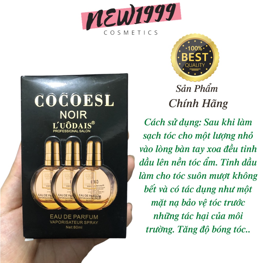 Tinh dầu dưỡng tóc COCOESL serum dưỡng tóc uốn Luodais hương nước hoa chính hãng