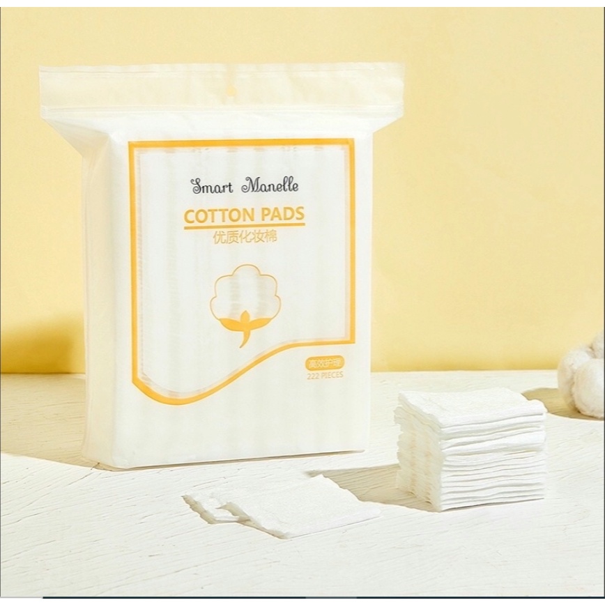 Bông tẩy trang 3 lớp Cotton Pads Túi 222 miếng