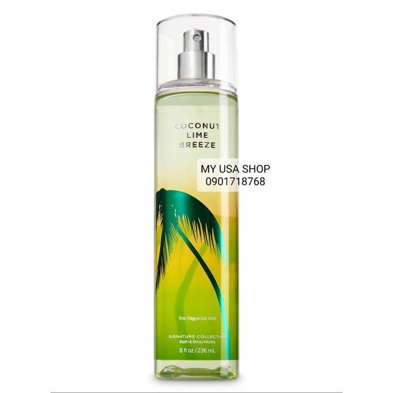 Xịt thơm Bath and Body Works ❤️ Xịt thơm toàn thân lưu hương nước hoa Bath and Body Works 236ml