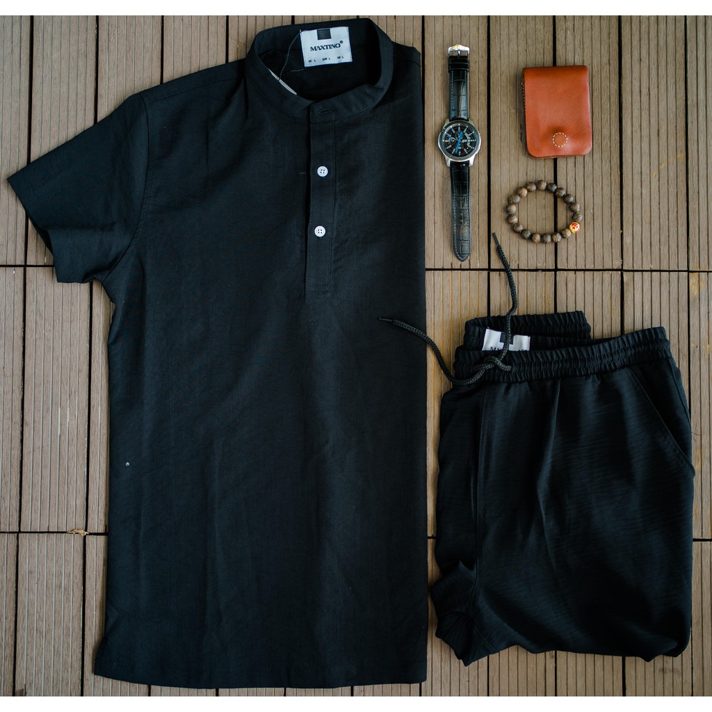 [Mã SKAMSALE06 giảm 10% TỐI ĐA 100K đơn 150K] Quần áo đũi nam chất vải đũi xước hàng xuất xịn mát nhẹ mặc hè | BigBuy360 - bigbuy360.vn