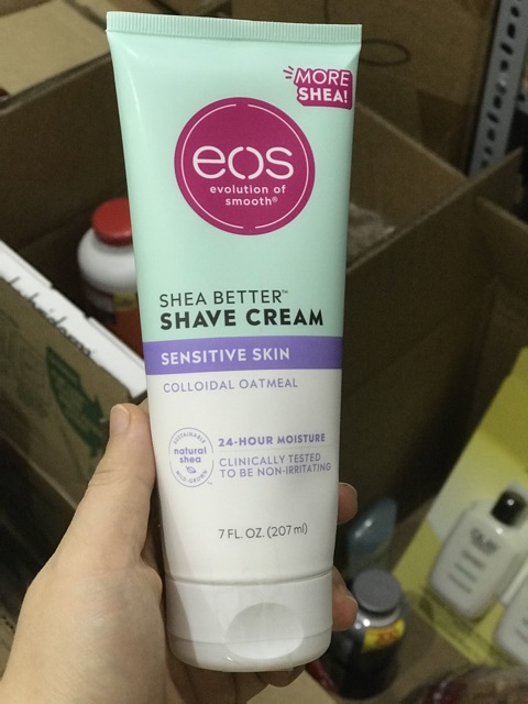 HÀNG MỸ Kem cạo lông dành cho da nhạy cảm EOS Shave Cream for Sensitive Skin 207ml | BigBuy360 - bigbuy360.vn