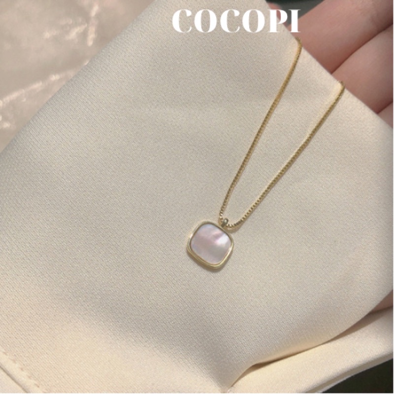 Dây chuyền, vòng cổ thanh mảnh phong cách Hàn Quốc Cocopi.accessories