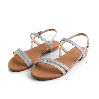 Giày sandal 2 quai xéo đế bệt quai hậu SD-0281