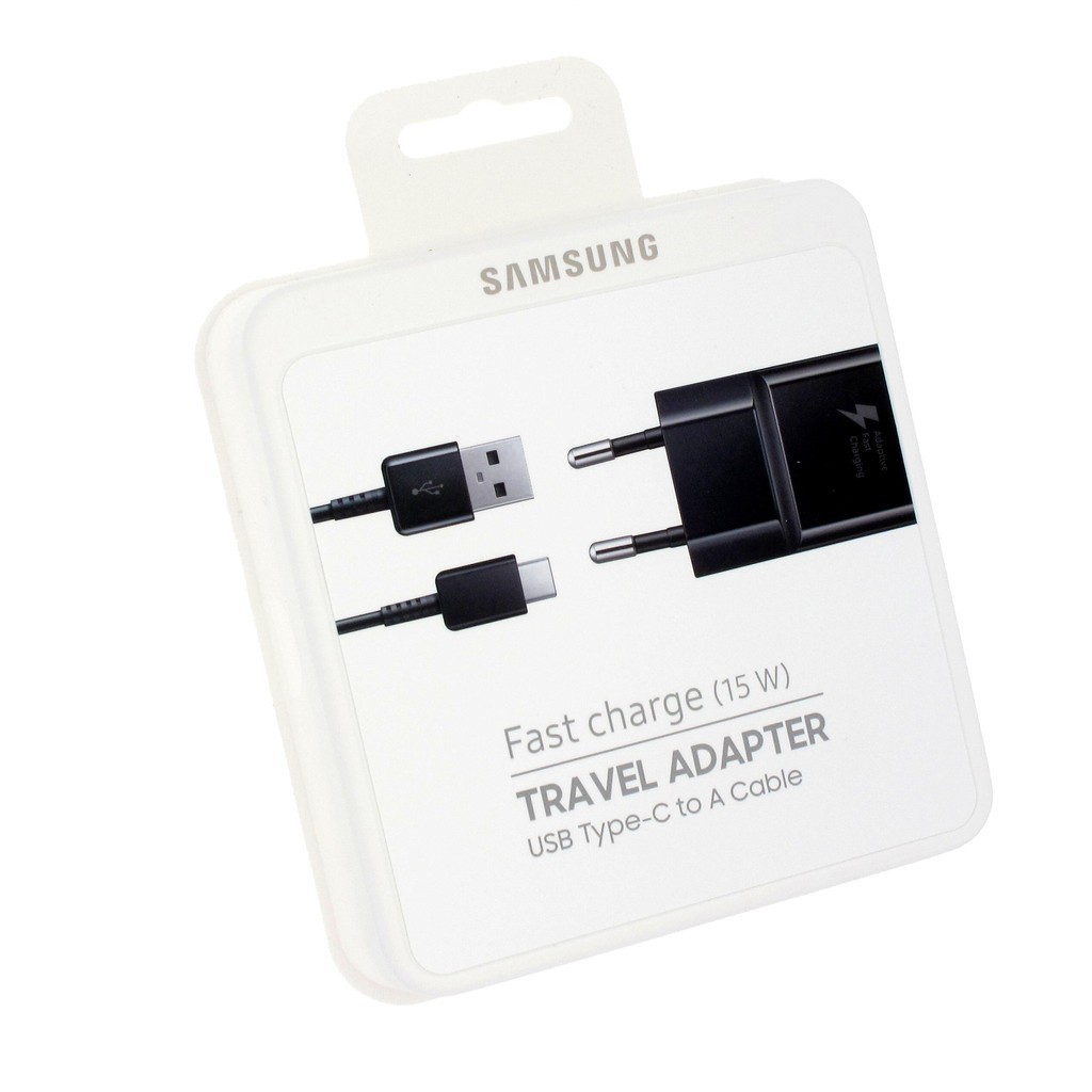 Bộ sạc Samsung 15W USB to type c, bộ sạc nhanh note 9, note 8, s9, s8- Bh 12 tháng lỗi 1 đổi 1