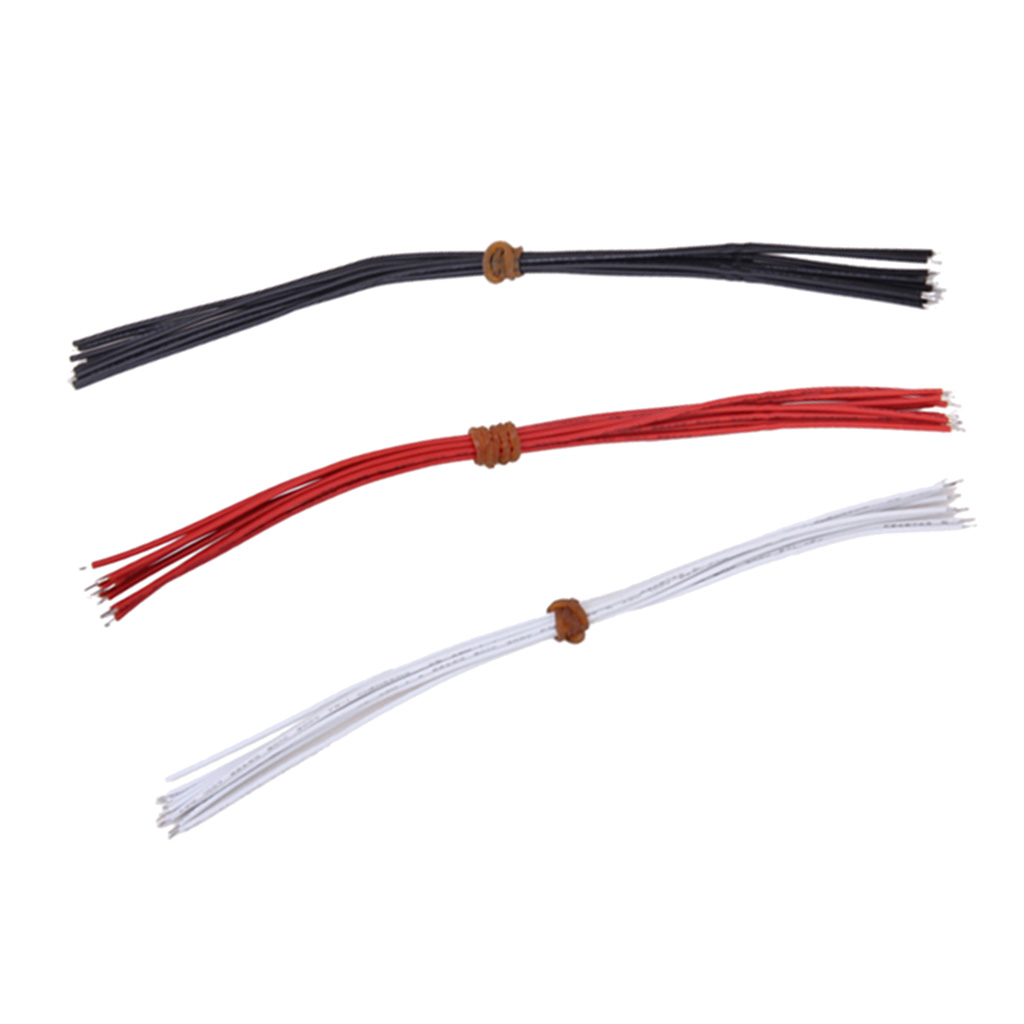 Bubble Shop61 30pcs 22AWG Hookup Wire Pickup Wire for Guitar and Other Musical Instrument