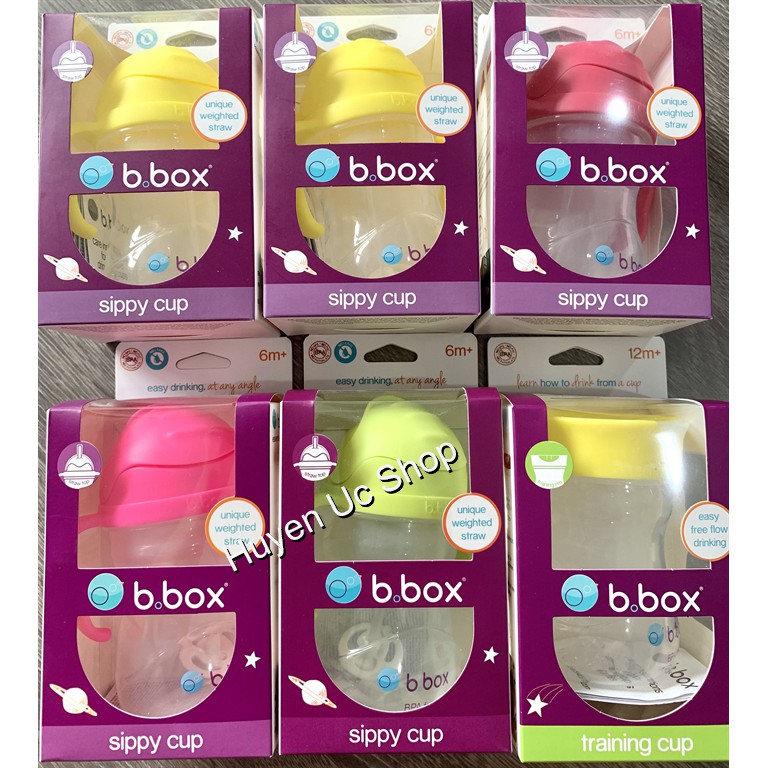 Bình tập hút Bbox 360 độ (Bbox sippy cup 360 độ ) cho trẻ trên 6 tháng của Úc chính hãng đủ bill (Cốc Bbox)