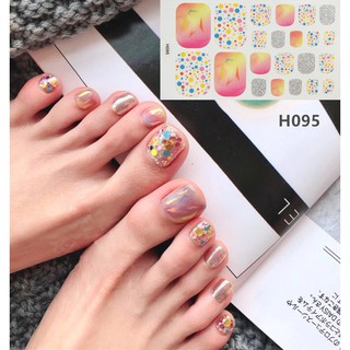 Miếng acrylic dán trang trí móng tay móng chân 3D DIY