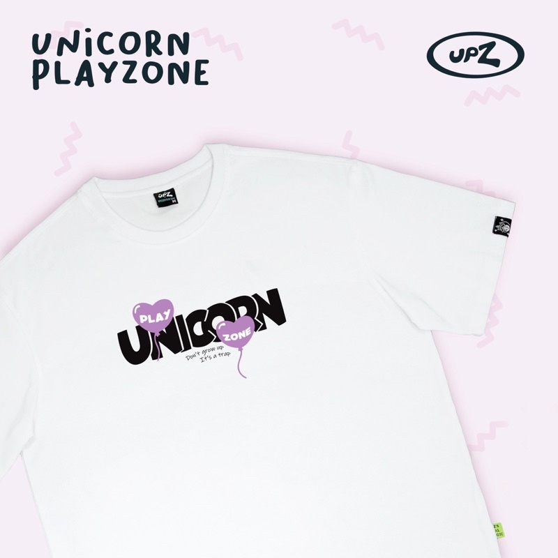 UPZ Áo Thun In Heart Balloon (2 Màu)