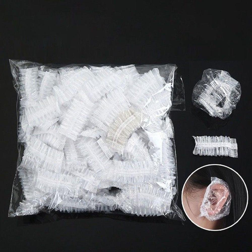 Mũ Bảo Vệ Tai Trong Suốt Chống Nước Dùng Một Lần Khi Nhuộm Tóc