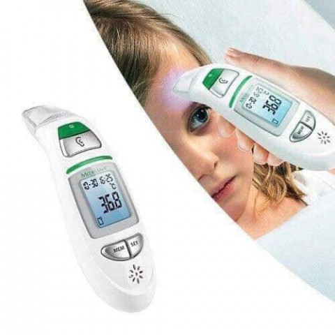 nhiệt kế Medisana 6in1 đo tai, đo trán, đo nhiệt độ cơ thể, môi trường, chất lỏng và các bề mặt