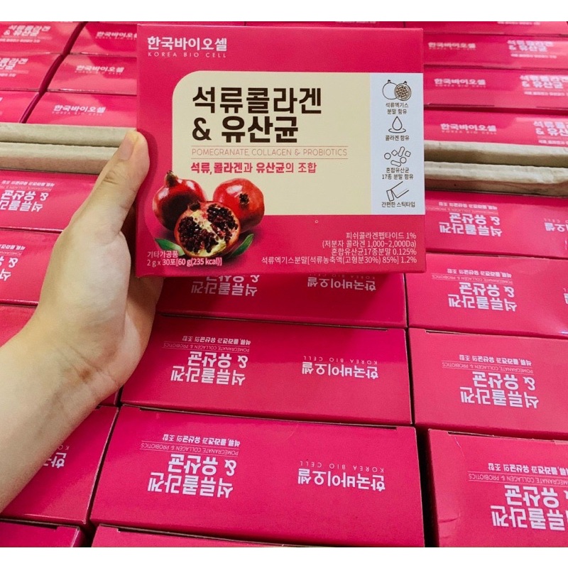 collagen lựu đỏ | Thế Giới Skin Care