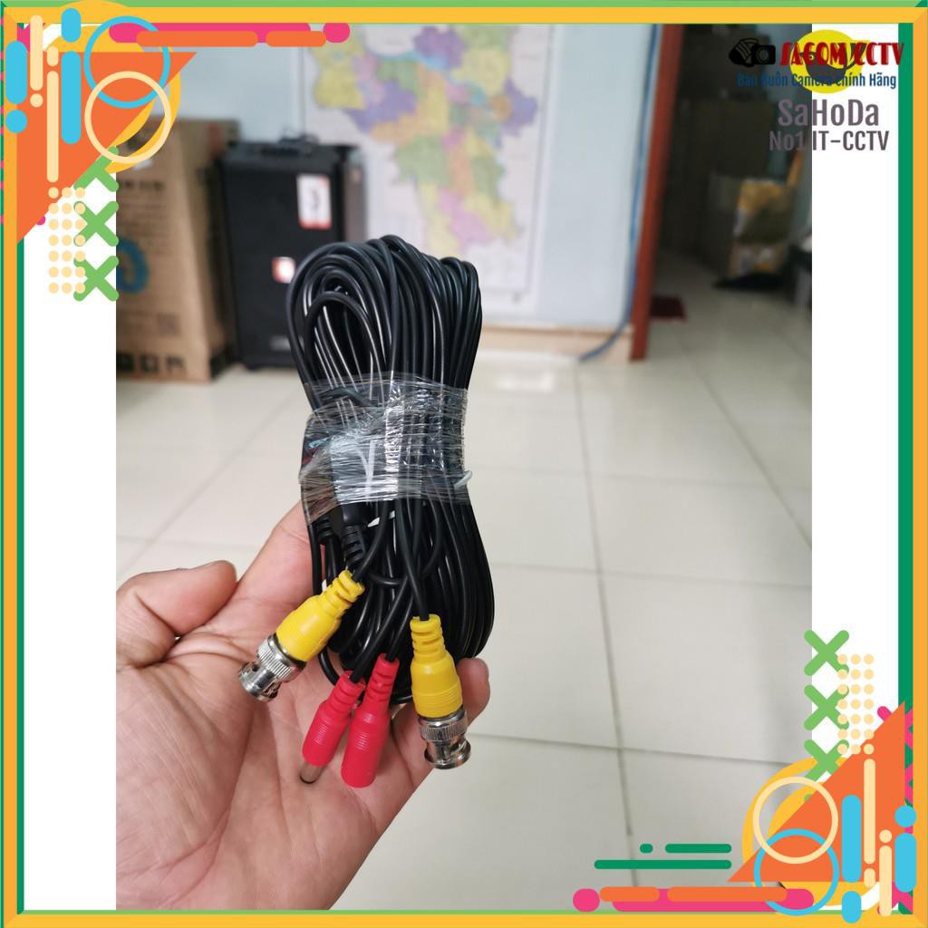 Dây cáp đồng trục liền nguồn đúc sẵn 2 đầu 20m | BigBuy360 - bigbuy360.vn
