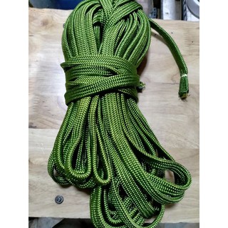 Cuộn 20 mét Dây Dù Bản Dẹp Xanh 15mm Sợi polyester