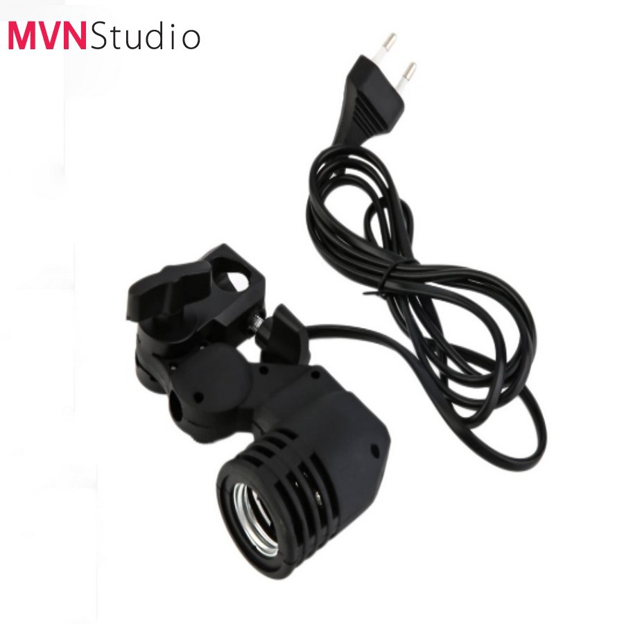 MVN Studio - Bracket gắn dù và đui đèn E27 chụp sản phẩm - hàng chính hãng Refutuna