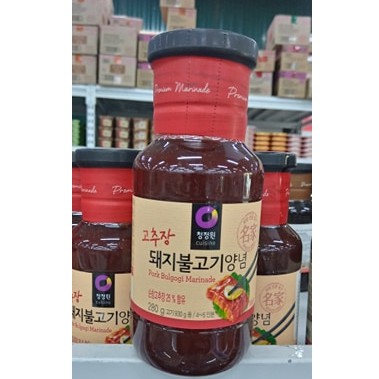 Sốt ướp thịt lợn nướng, xào hàn quốc 280g - 돼지불고기양념