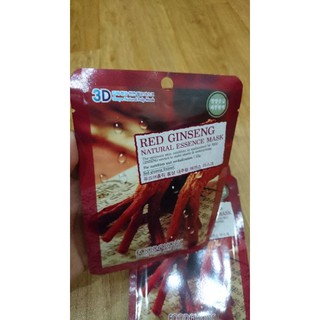 sét 10 miếng mặt nạ sâm hàn quốc