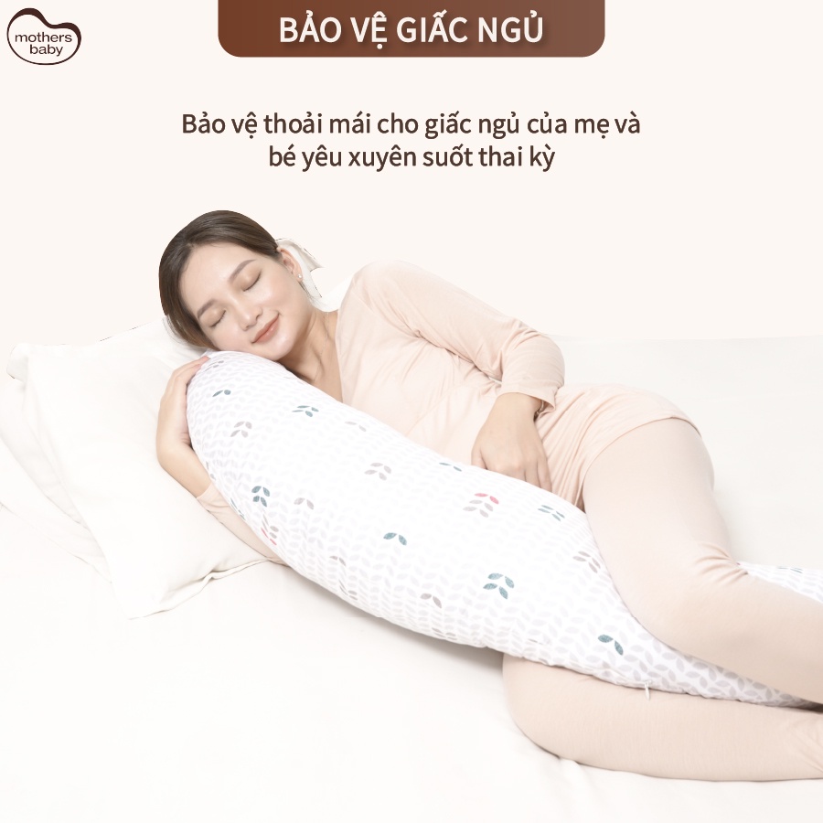 Gối Bầu Đa Năng Cho Mẹ Bầu Và Sau Sinh Thương Hiệu Mothersbaby Hàn Quốc