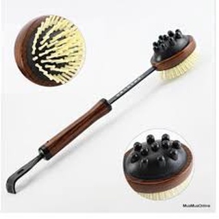 Dụng cụ đấm lưng, vai cổ đa năng kingtech - cây matxa có kèm chức năng gãi.