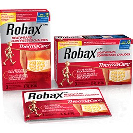 Miếng dán nhiệt giảm đau vùng thắt lưng ROBAX ThermaCare HeatWraps Back 6 Miếng