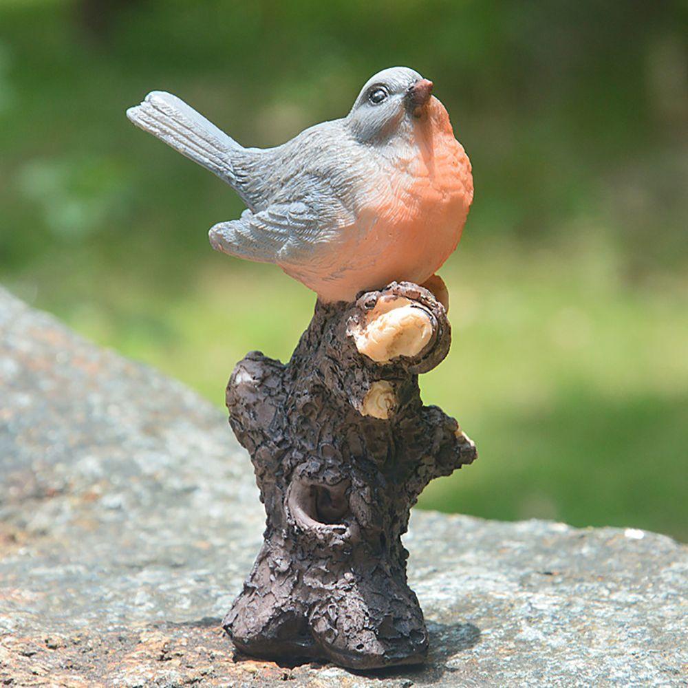 Mô Hình Chú Chim Bằng Nhựa Resin Dùng Trang Trí Bonsai 1