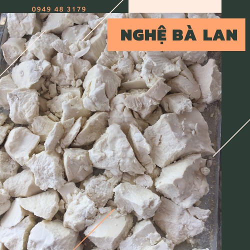 [200g ]Tinh bột nghệ đen nguyên chất - Nghệ Bà Lan - (có giấy kiểm định và chứng nhận)(handmade)