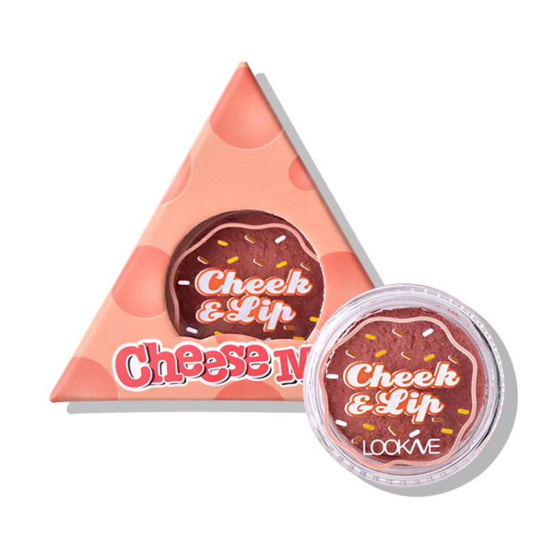 Phấn Má Hồng Dạng Kem 6 Màu Tùy Chọn Làm Sáng Da Tự Nhiên Lâu Trôi Không Thấm Nước