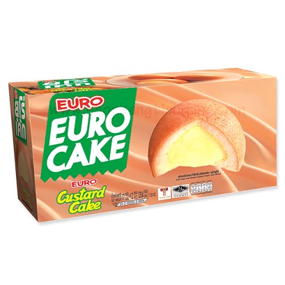 Bánh trứng euro cake Thái Lan 204g