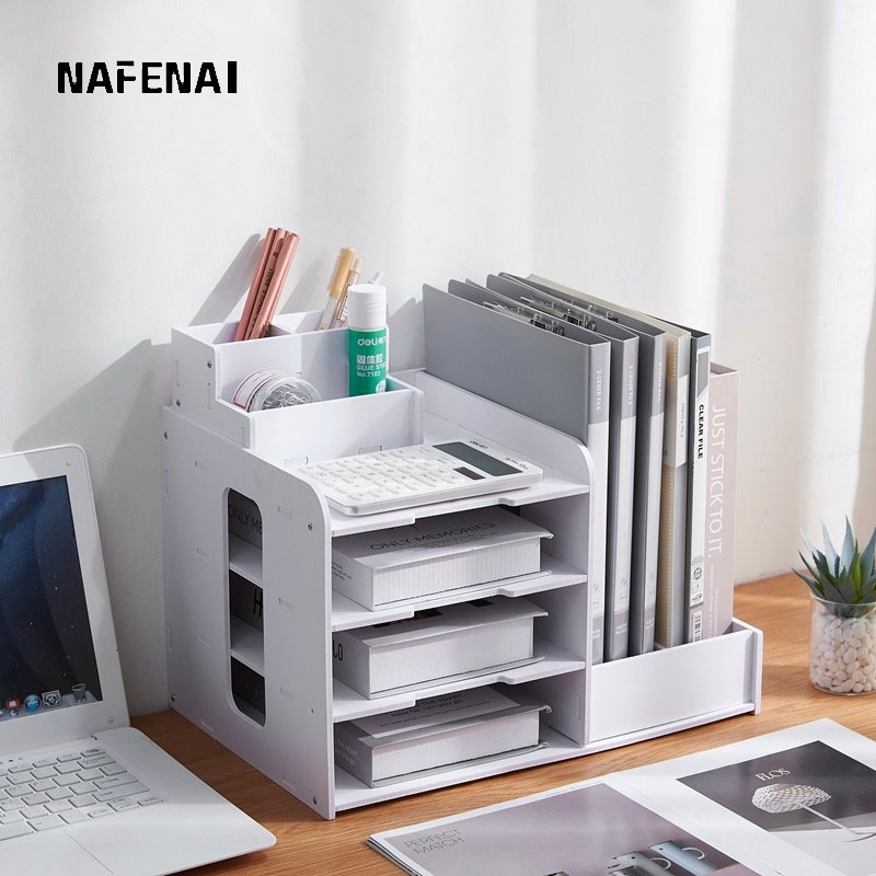 Kệ đựng đồ NAFENAI nhiều ngăn kéo để bàn văn phòng