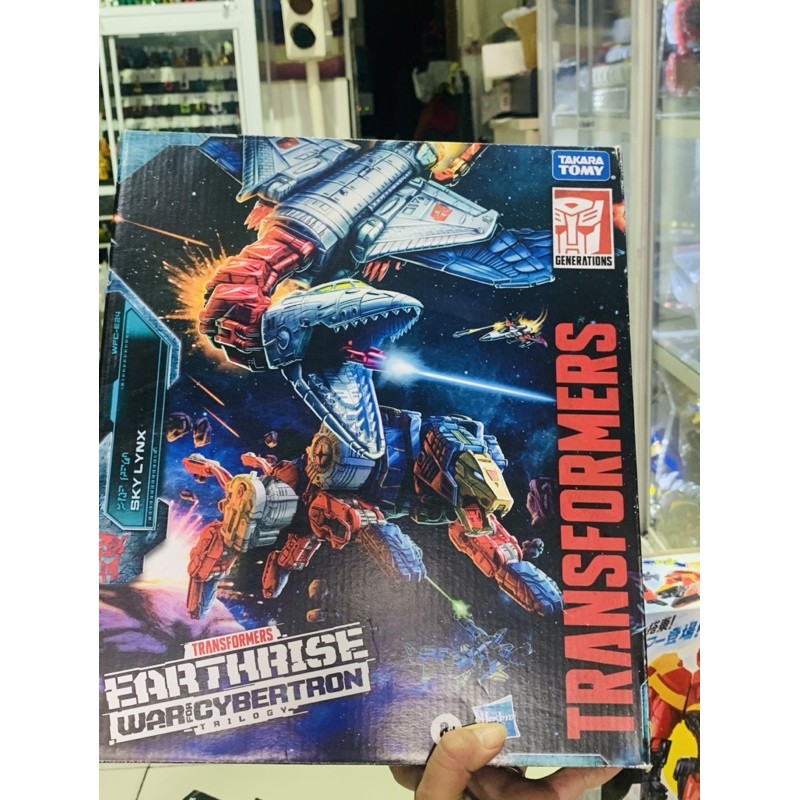 Đồ chơi mô hình Robo Takara Tomy Hasbro Transformers Earthrise War for Cybertron Trilogy WFC-E24 Sky Lynx