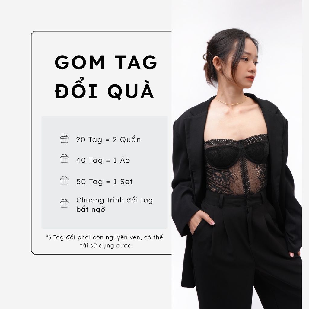 Áo Bra Ren Mi Hoa Hồng Roise