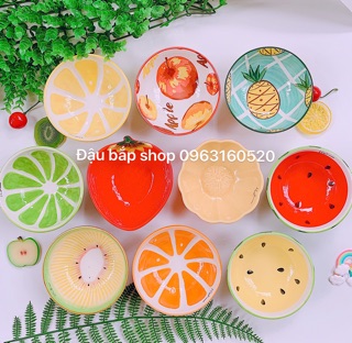 Bát sứ hoa quả 250ml cho bé