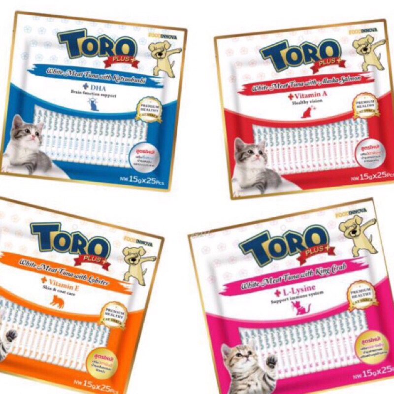 Súp thưởng Toro Toro 6.5k/thanh vị cá ngừ cá hồi