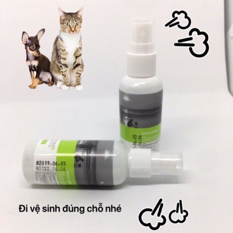 [Mã PET50K giảm Giảm 10% - Tối đa 50K đơn từ 250K] Dung Dịch Xịt Hướng Dẫn Chó Mèo Đi Vệ Sinh Đúng Chỗ