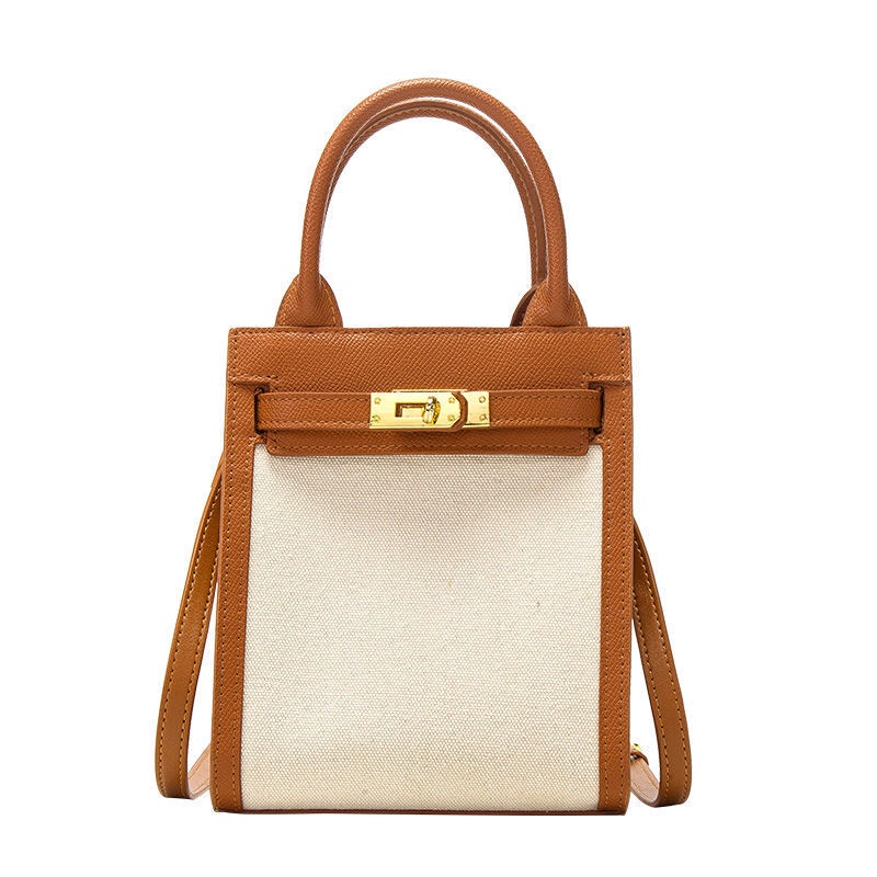 Túi Đeo Chéo Bằng Da PU Dáng Vuông Nhỏ Đính Kim Sa Màu Xanh Lá/Nâu/Nâu