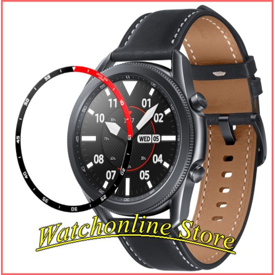 Khung viền benzel dành cho Samsung Galaxy Watch 3 41mm 35mm