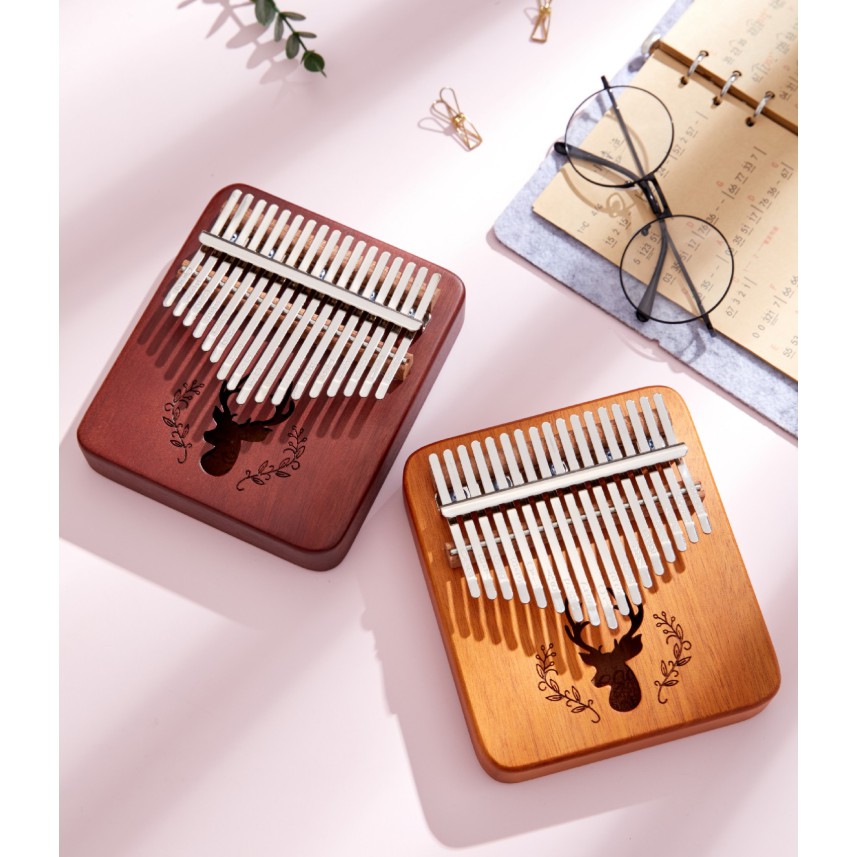 [CÓ SẴN] Đàn kalimba 17 phím hộp vuông CEGA55589U-002YH