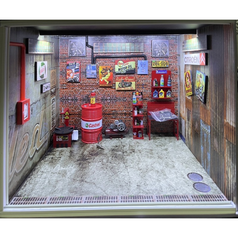 Mô hình SET kệ nhớt 1/12