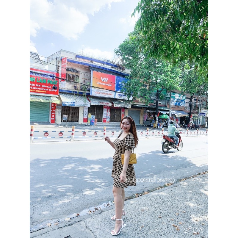 #BIGSIZE ĐẦM CỔ U TAY PHỒNG | BigBuy360 - bigbuy360.vn