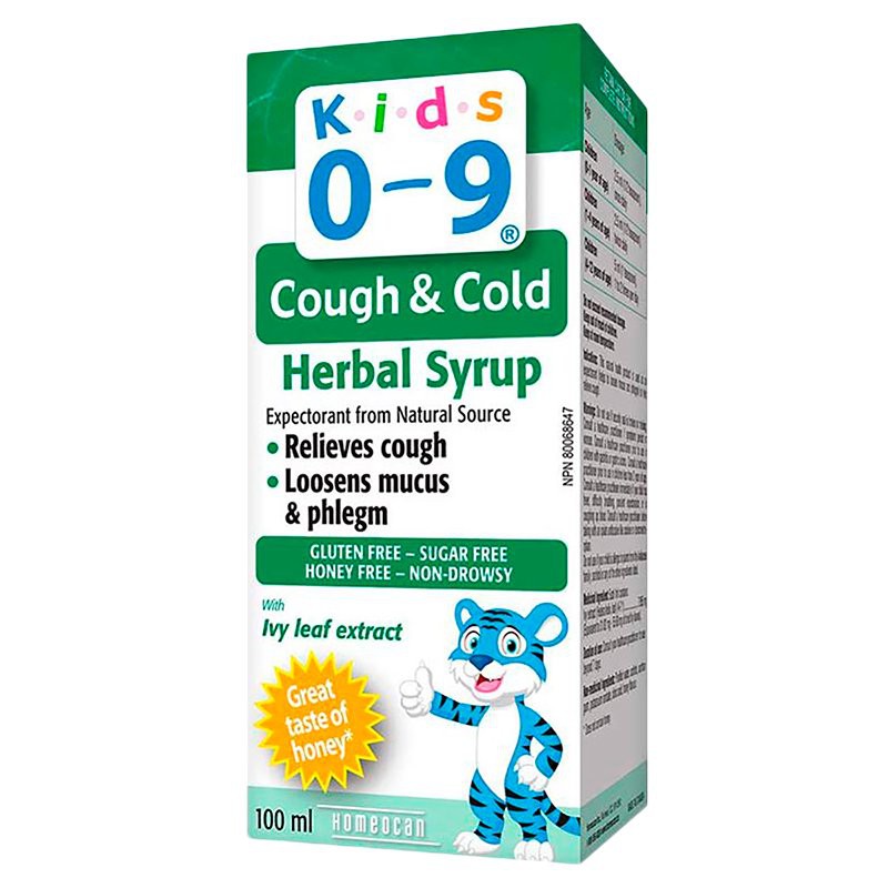 Siro ho và cảm lạnh Cough & Cold Syrup For Kids 100ml cho bé từ 0 đến 9 tuổi